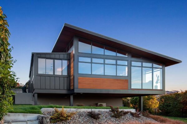 Front Face of Outside the New Build